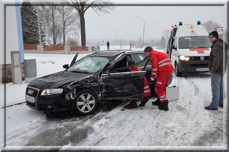 Unfall in Spital Auto 2